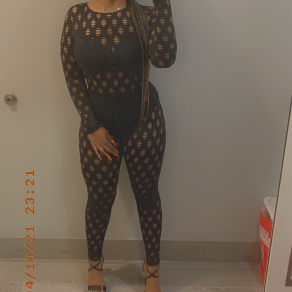 Black Jumpsuit - Picture 3 of 3